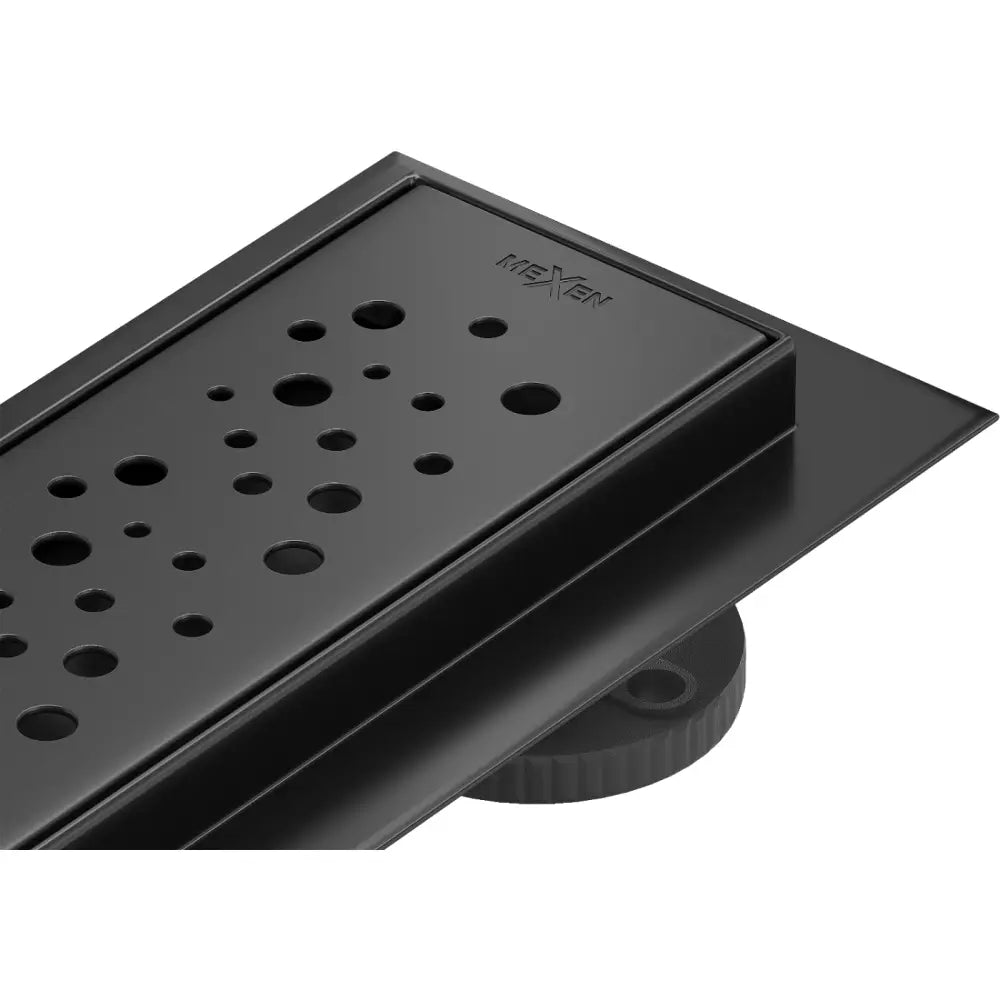 Mexen Flat 360° M12 Roterende Linjeavløp 50 Cm Svart - 1721050