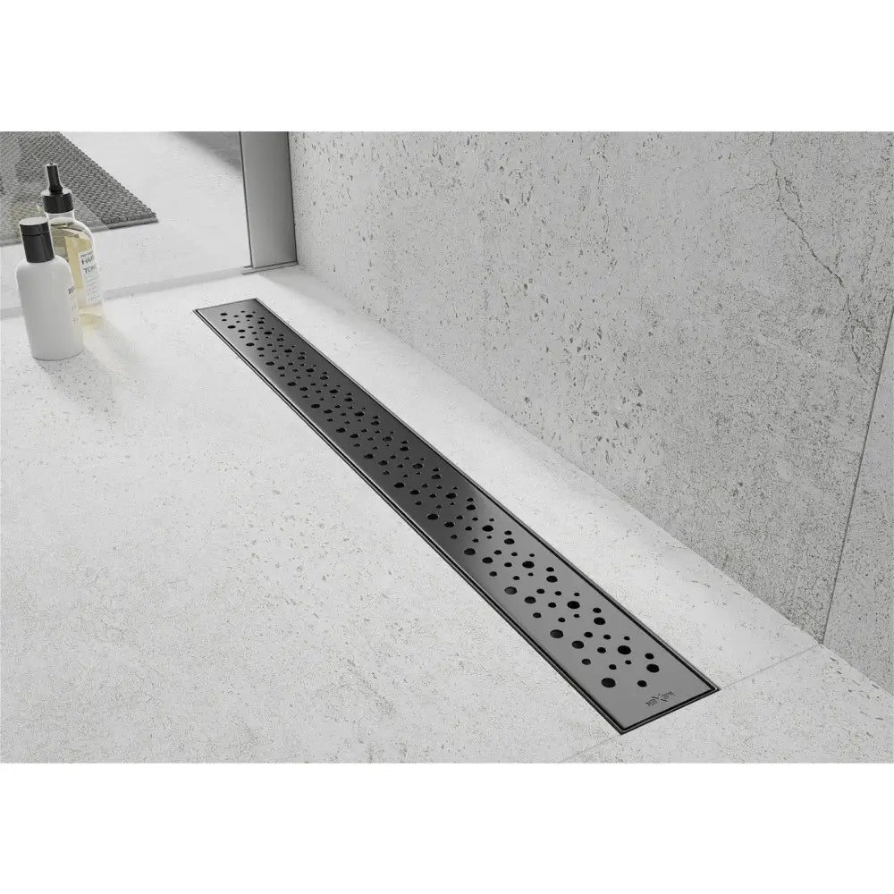 Mexen Flat 360° M12 Roterende Linjeavløp 50 Cm Svart - 1721050
