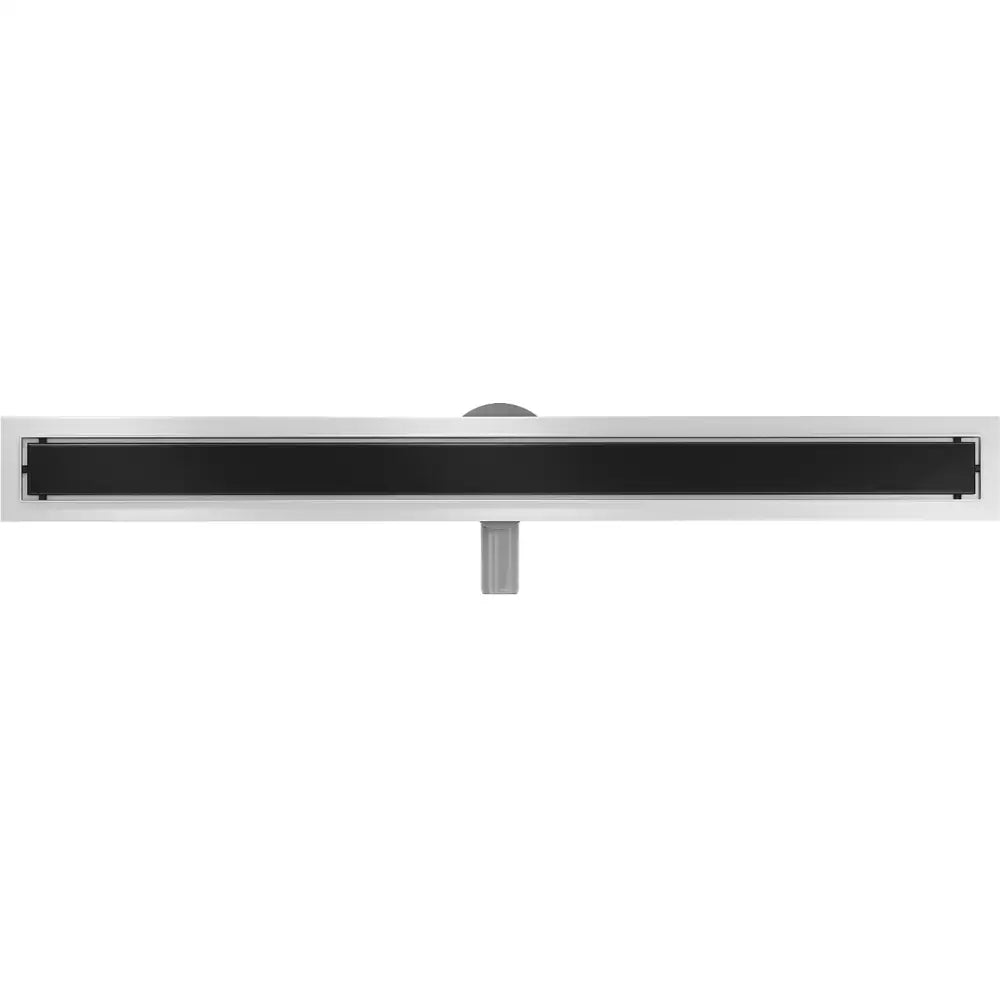 Mexen Flat 360° Mgb Lineær Avløp Roterende 80 Cm Sort Glass - 1026080