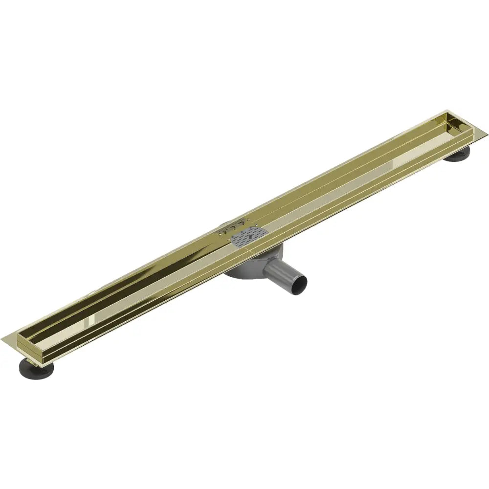 Mexen Flat 360 Roterende Kropp for Linjeavløp 80 Cm Gull