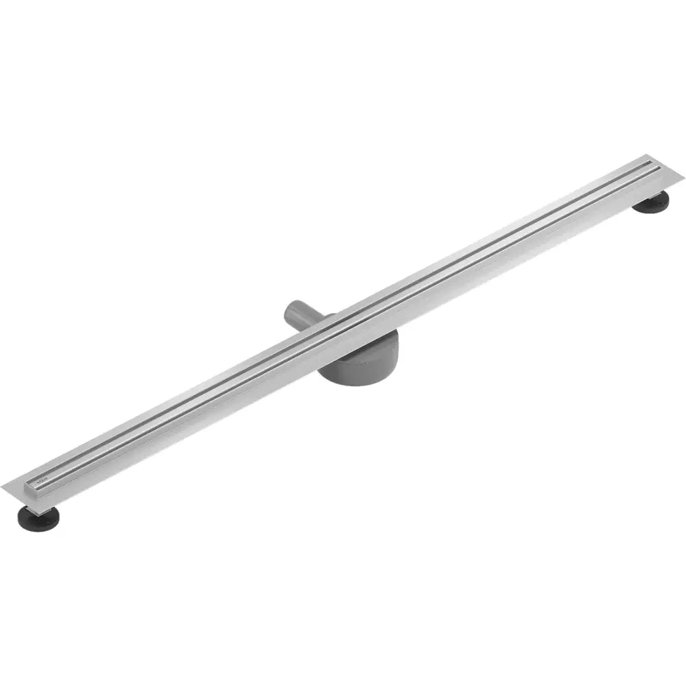 Mexen Flat 360° Slank Roterende Linjeavløp 130 Cm Krom