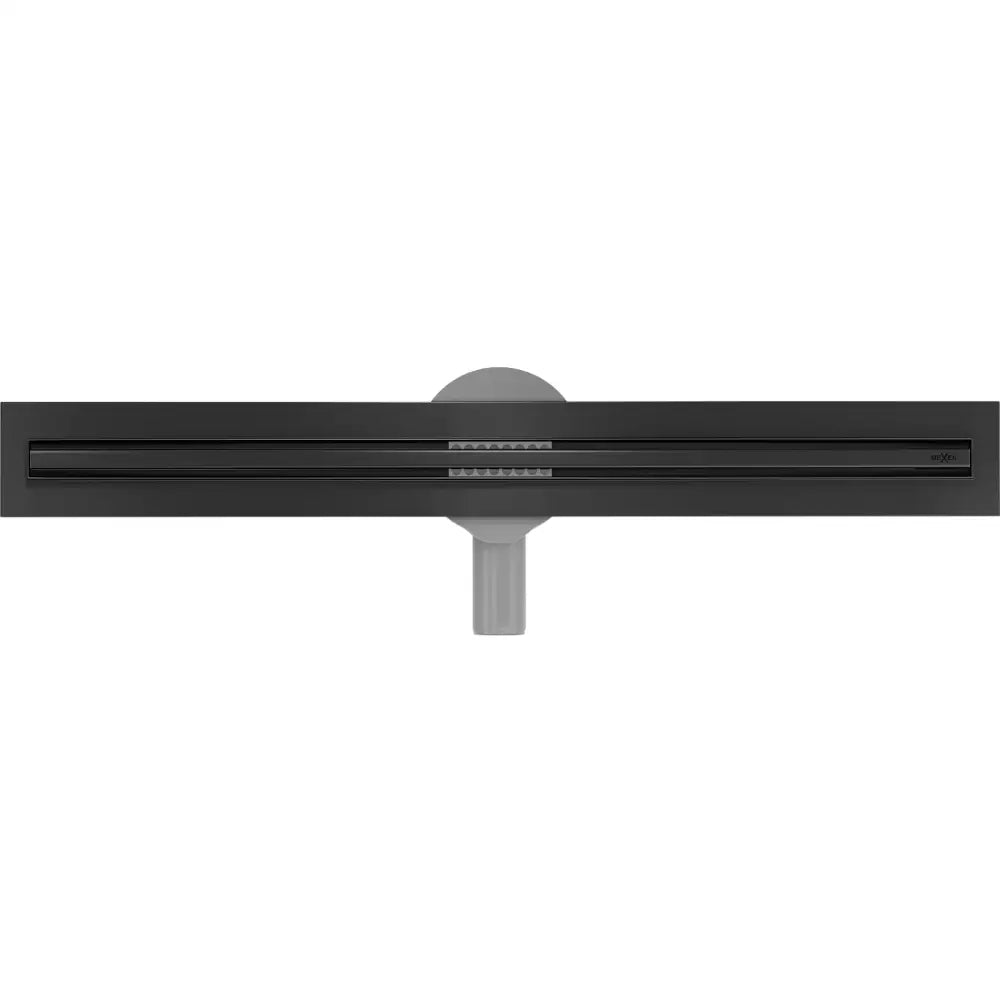 Mexen Flat 360° Slim Drenering med Linjeformet Drenering Roterbar 70 Cm Svart