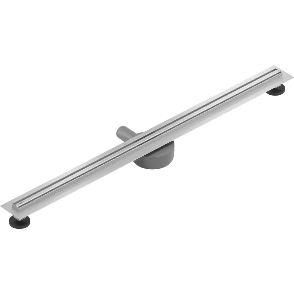 Mexen Flat 360° Slim Roterende Linjeavløp 100 Cm Krom