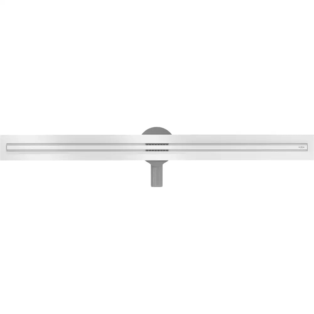 Mexen Flat 360° Slim Roterende Linjeavløp 120 Cm Hvit