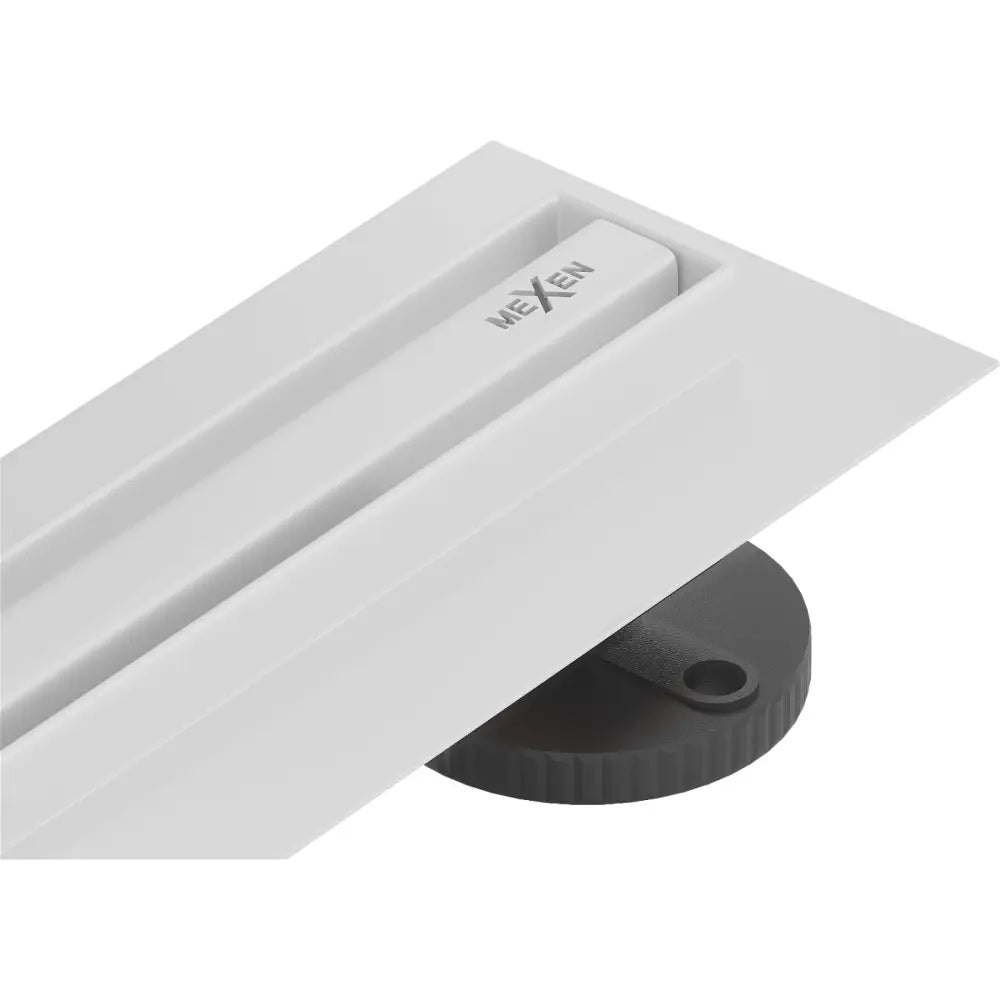 Mexen Flat 360° Slim Roterende Linjeavløp 70 Cm Hvit