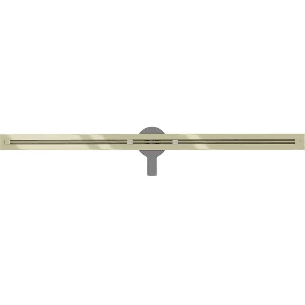 Mexen Flat 360° Super Slim Roterende Linjeavløp 130 Cm Gull