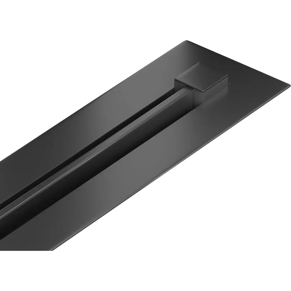 Mexen Flat 360° Super Slim Roterende Linjeavløp 130 Cm Svart