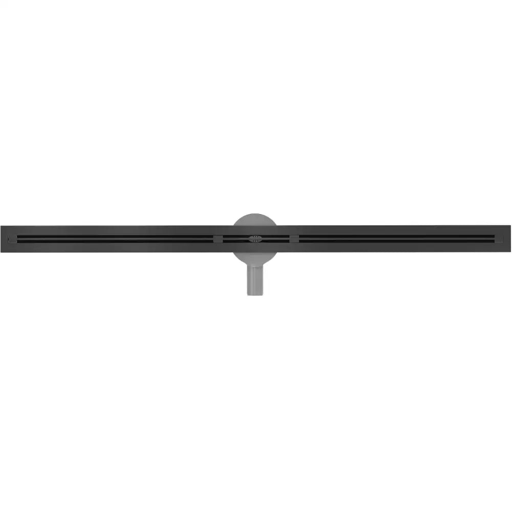Mexen Flat 360° Super Slim Roterende Linjeavløp 140 Cm Svart