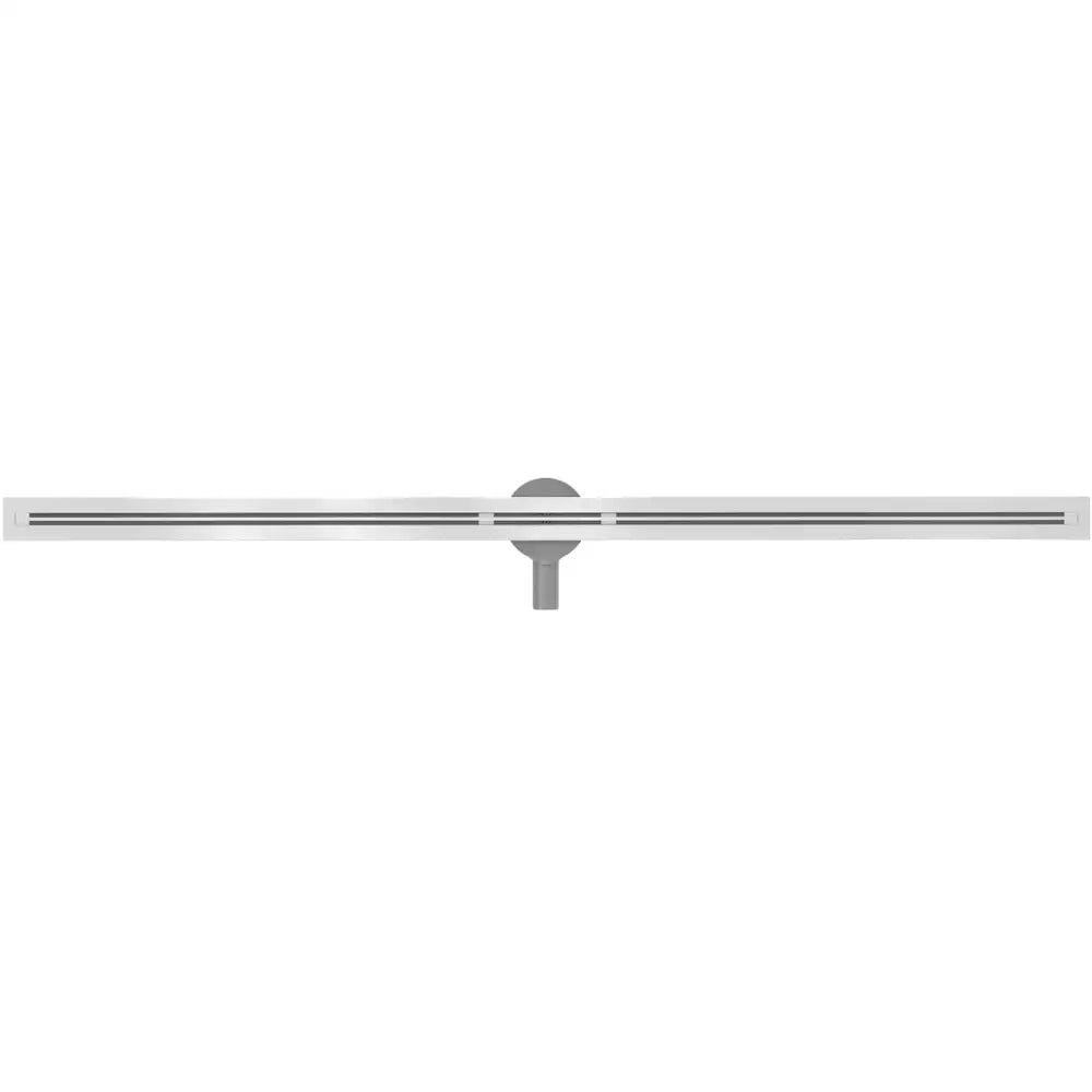 Mexen Flat 360° Super Slim Roterende Linjeavløp 200 Cm Krom
