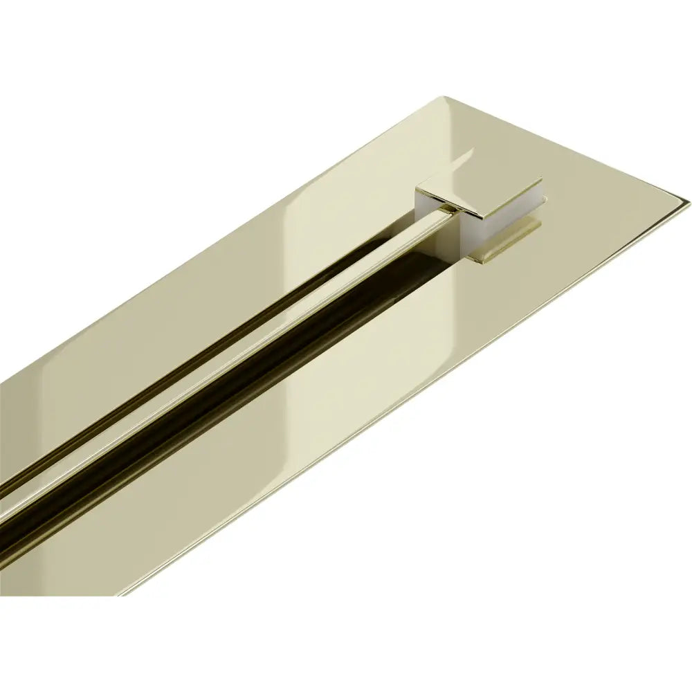Mexen Flat 360° Super Slim Roterende Linjeavløp 80 Cm Gull