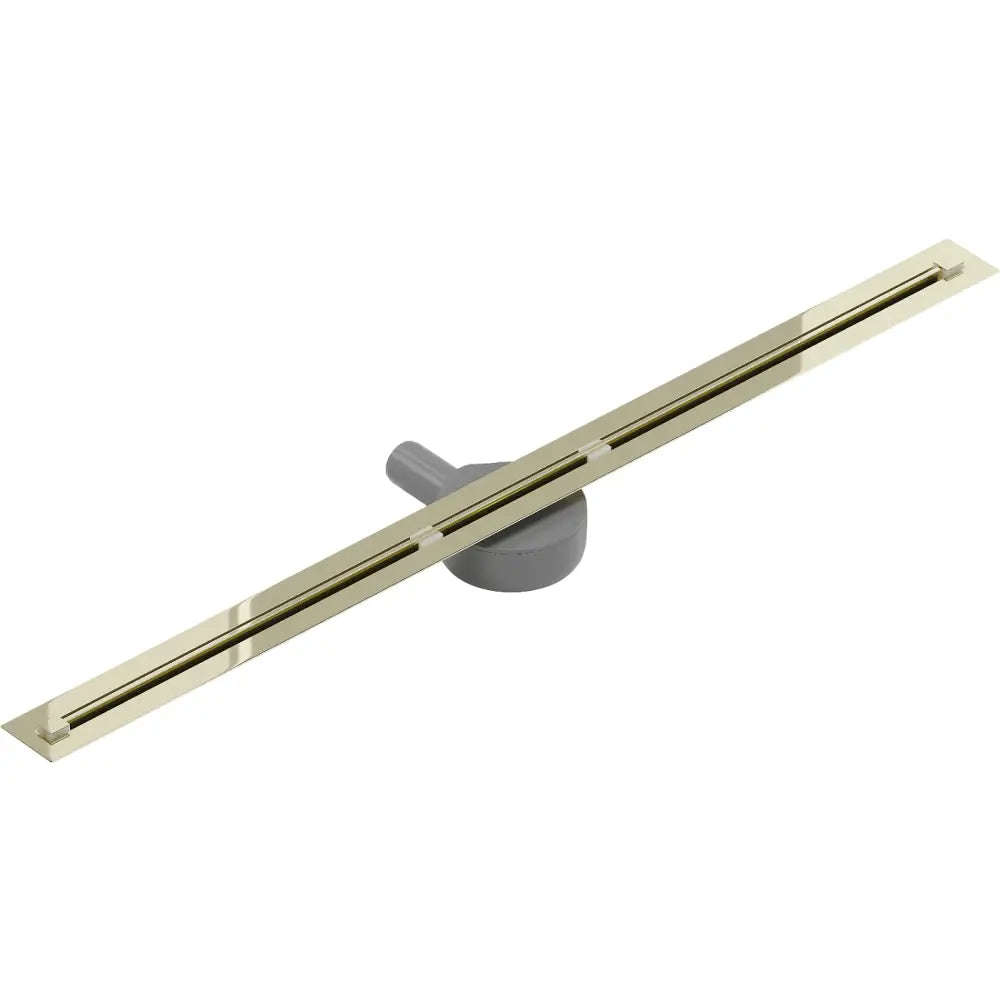 Mexen Flat 360° Super Slim Roterende Linjeavløp 90 Cm Gull