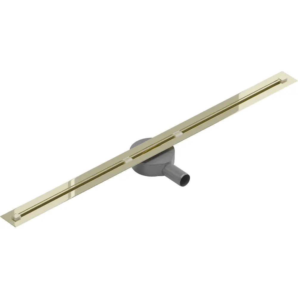 Mexen Flat 360° Super Slim Roterende Linjeavløp 90 Cm Gull