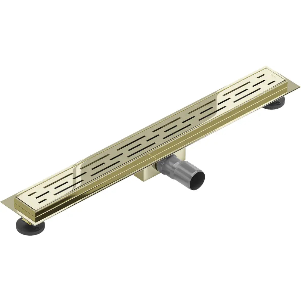 Mexen Flat M01 Lineær Avløp 70 Cm Gull - 1520070