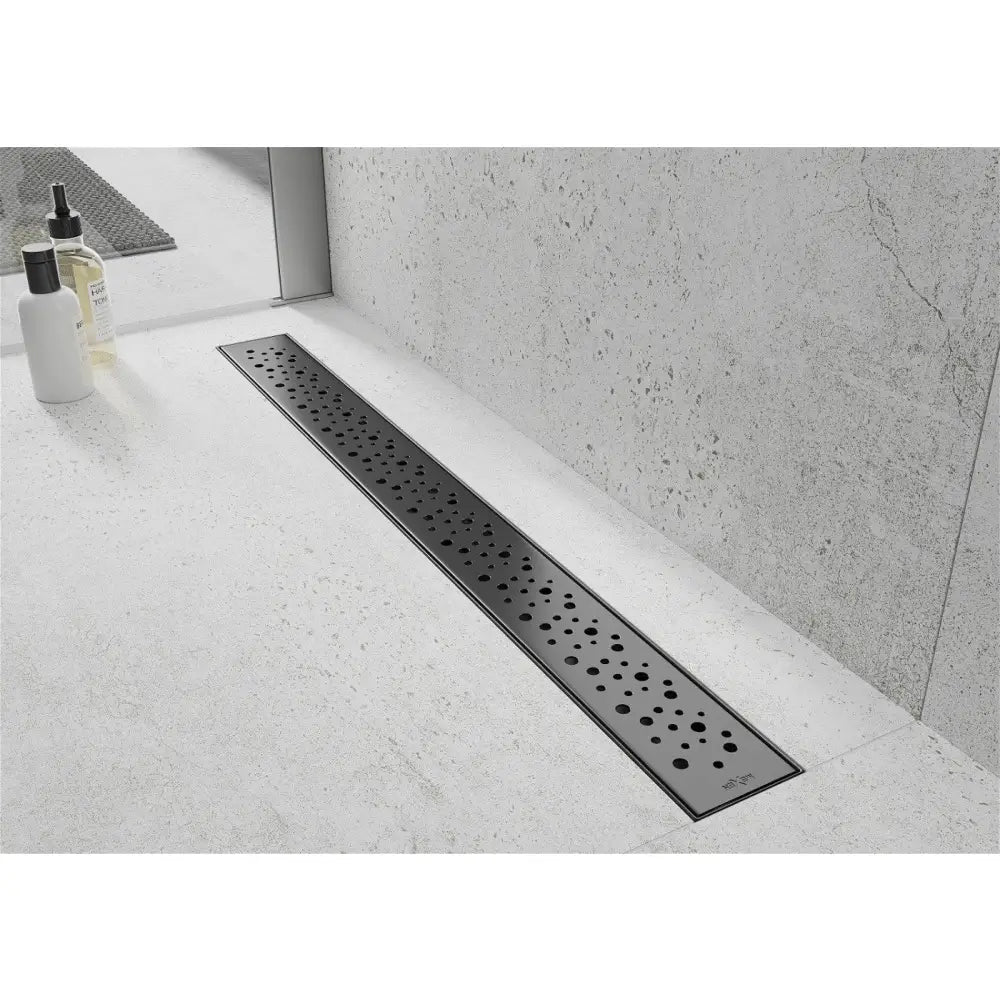 Mexen Flat M12 Lineær Avløp 50 Cm Sort - 1721050