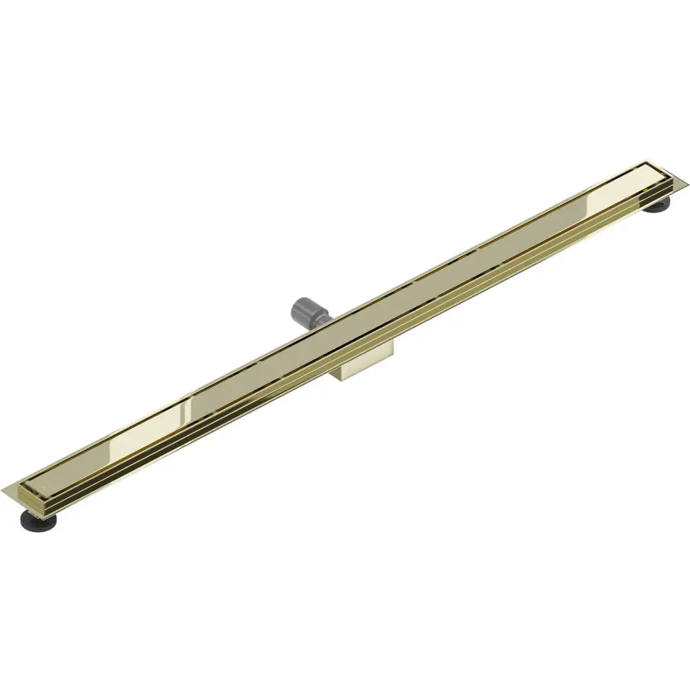 Mexen Flat M13 Linjeavløp 2i1 110 Cm Gull