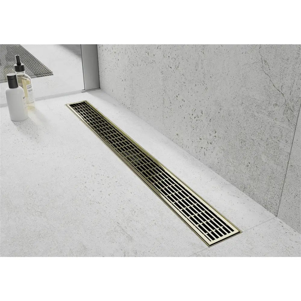 Mexen Flat M33 Lineær Avløp 70 Cm Gull - 1533070