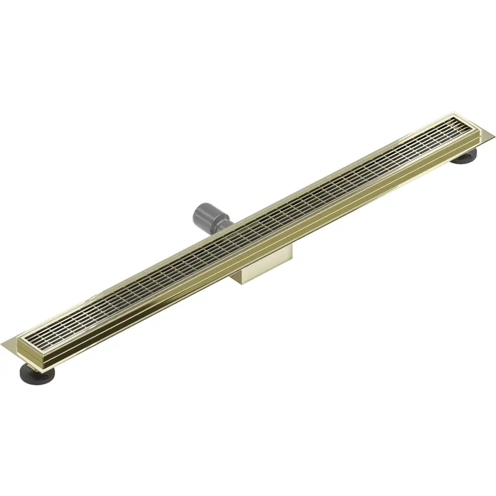 Mexen Flat M33 Linjeavløp 80 Cm Gull - 1533080