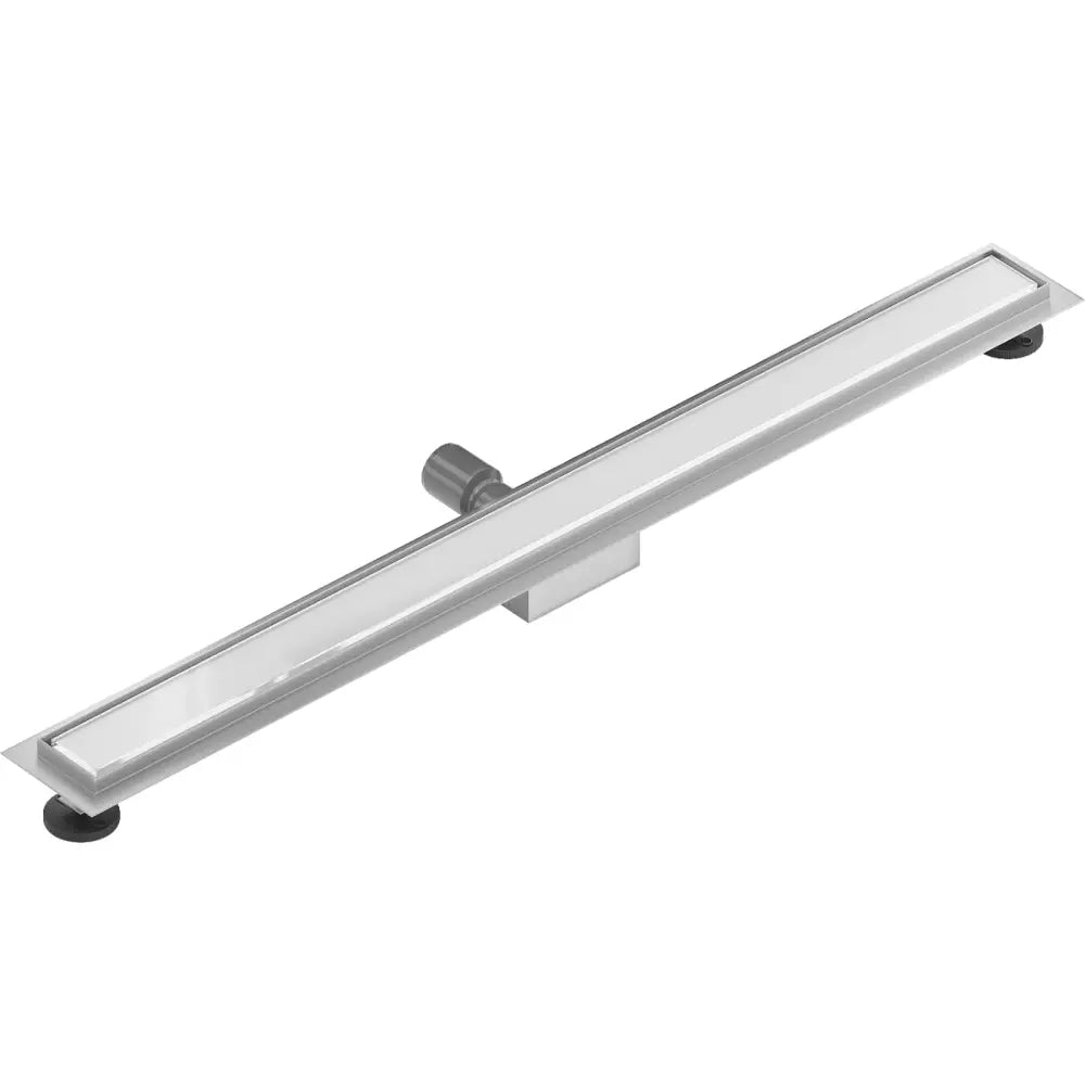 Mexen Flat Mgw Lineær Avløp 100 Cm Hvitt Glass - 1027100