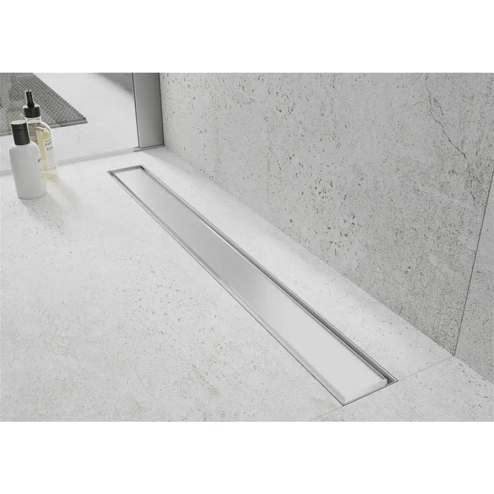 Mexen Flat Mgw Linjeavløp 70 Cm Hvitt Glass - 1027070