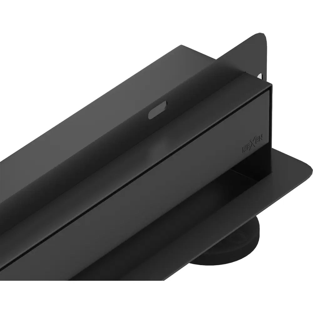 Mexen Flat Wall Linjeavløp for Vegg 2i1 120 Cm Svart