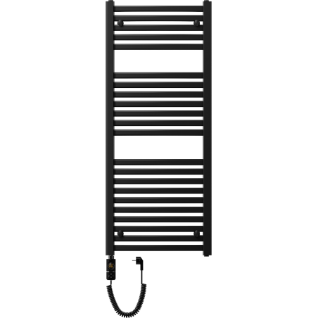 Håndkletørker Helios 1200 x 500 mm, 600 W, Sort