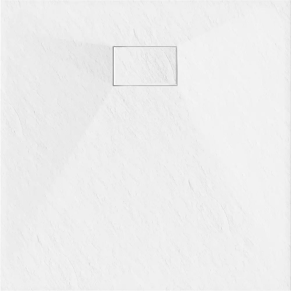 Mexen Hugo Firkantet Smc-dusjbunn 80x80 Cm Hvit