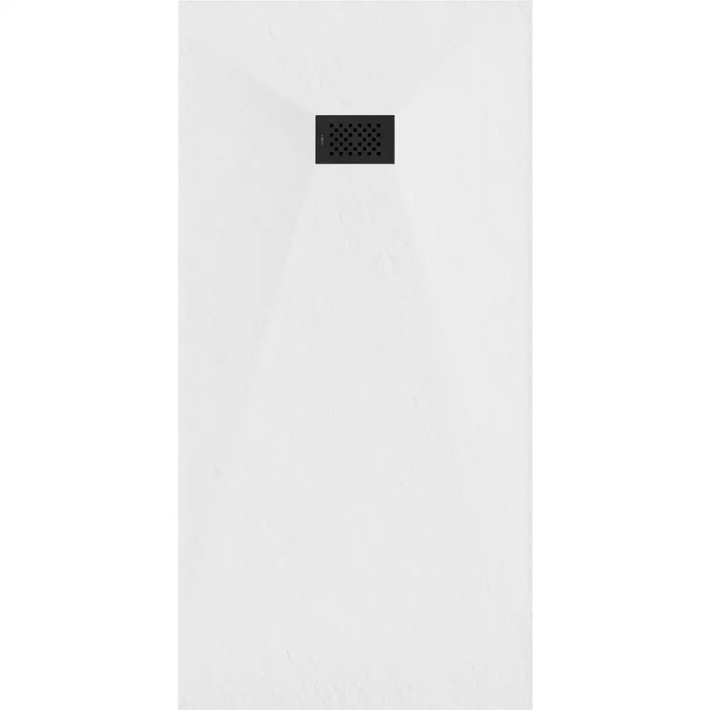 Mexen Hugo Rektangulær Smc-dusjbunn 180x90 Cm Hvit med Sort Deksel - 42109018-b