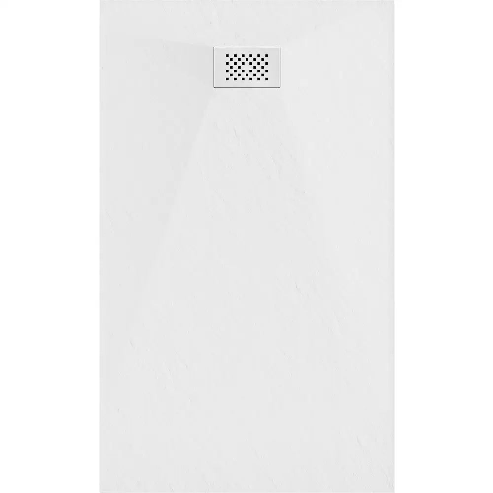 Mexen Hugo Rektangulært Dusjbrett Smc 140x90 Cm Hvit med Hvit Deksel - 42109014-w