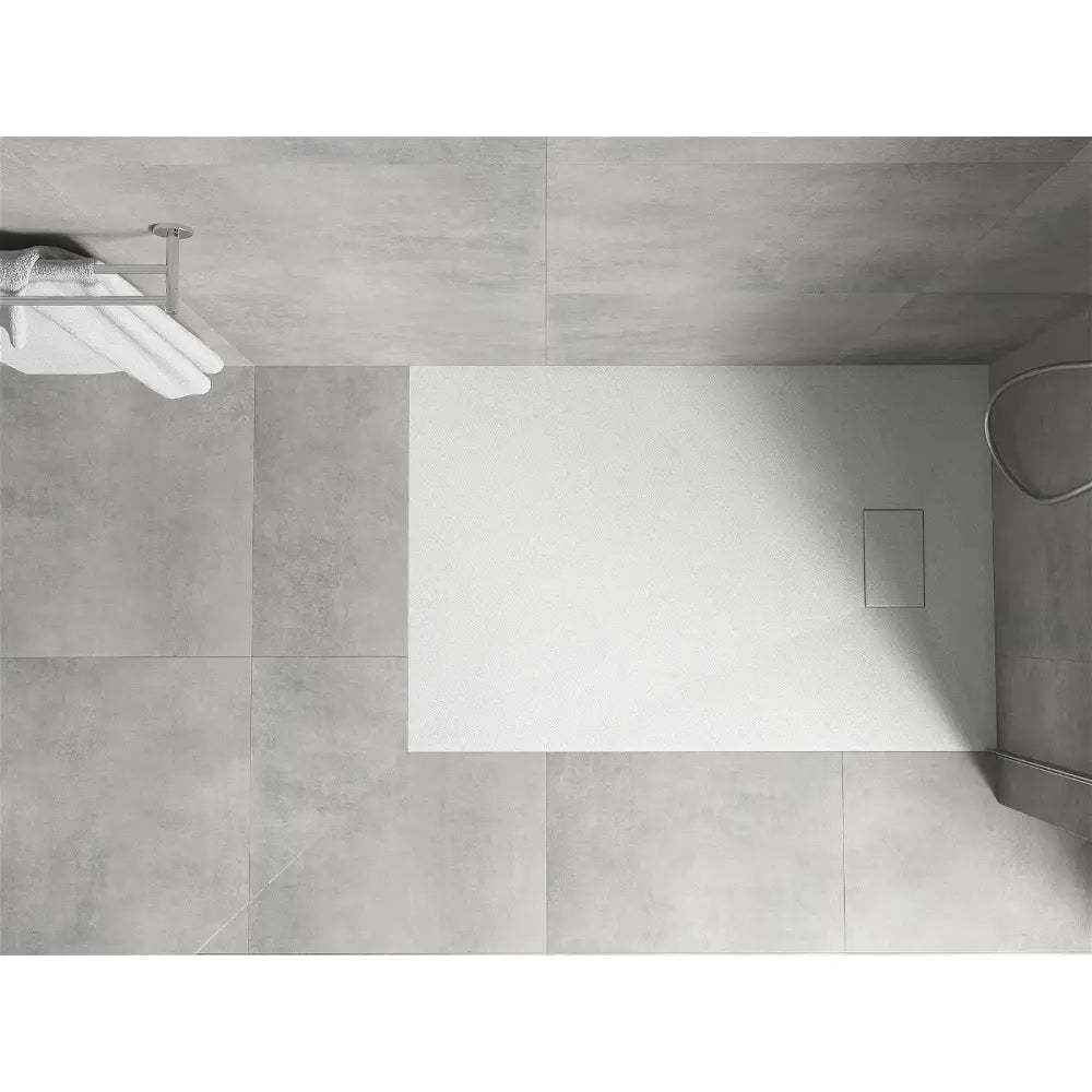 Mexen Hugo Rektangulært Smc 110x70 Cm Hvit Dusjbunn