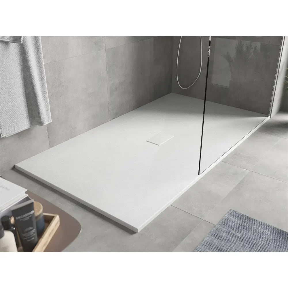Mexen Hugo Rektangulært Smc 200x100 Cm Dusjbrett Hvitt