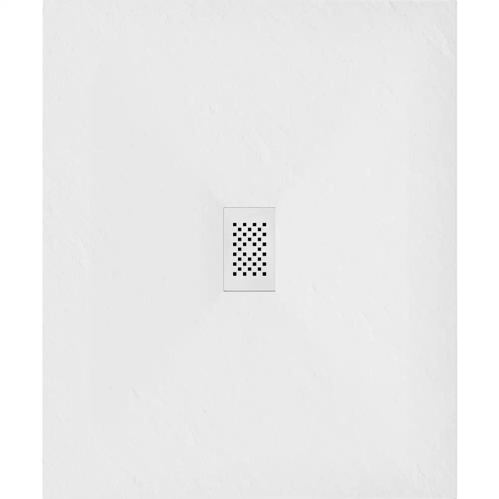 Mexen Hugo Rektangulært Smc-dusjbrett 110x100 Cm Hvit med Hvit Deksel - 42101011-w