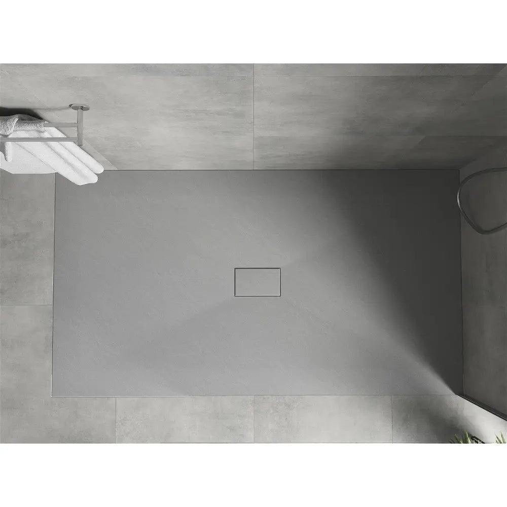 Mexen Hugo Rektangulært Smc Dusjbrett 150x100 Cm Grå