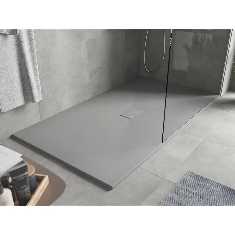 Mexen Hugo Rektangulært Smc Dusjbrett 150x100 Cm Grå