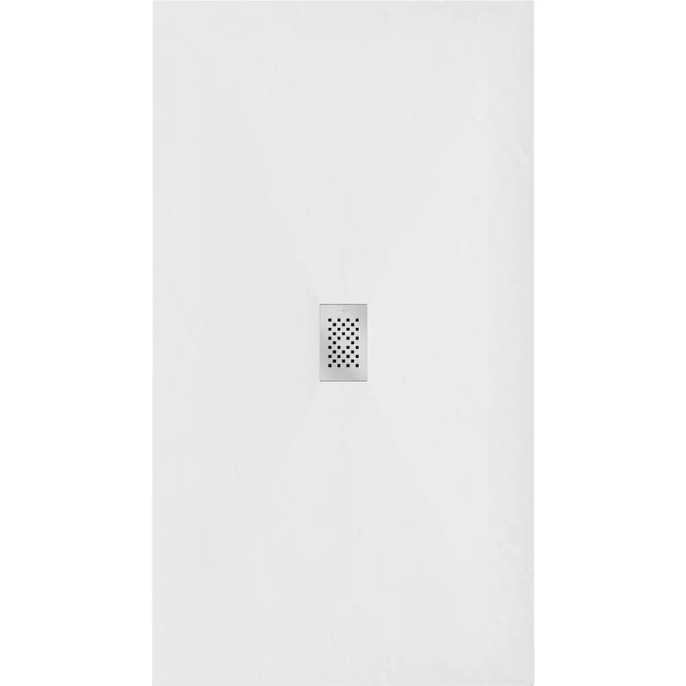 Mexen Hugo Rektangulært Smc-dusjkabinett 170x100 Cm Hvitt Med Inox-frontpanel - 42101017-x - 7