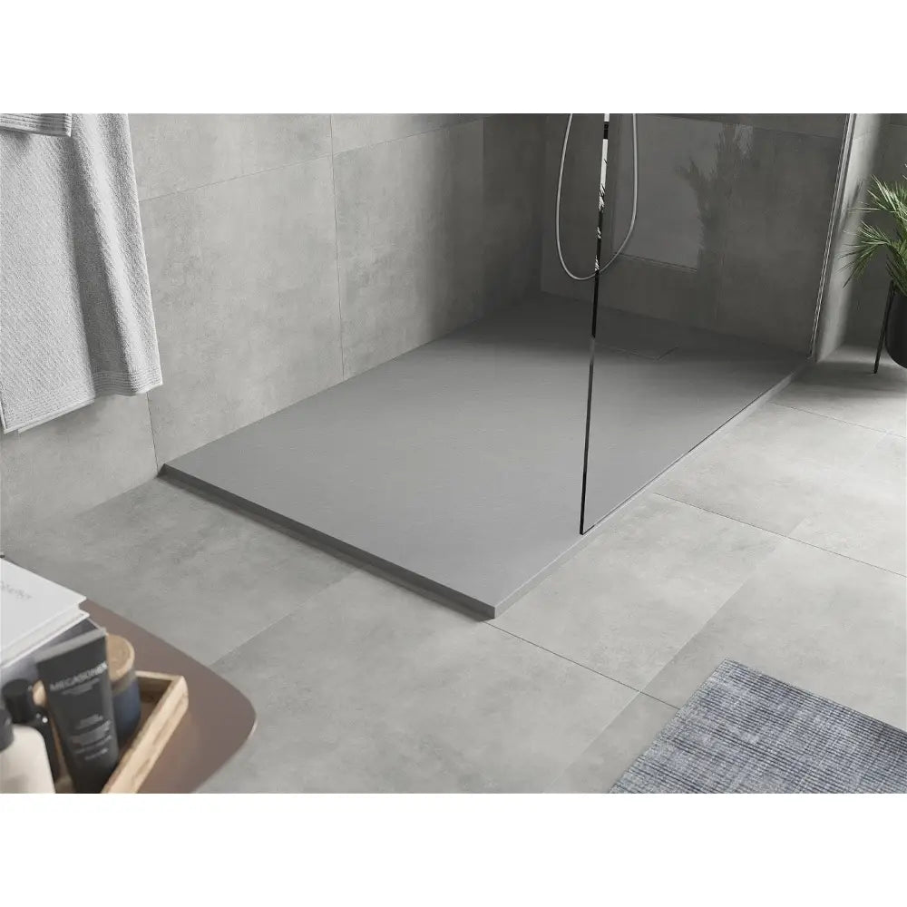 Mexen Hugo Rektangulært Smc Dusjkar 140x90 Cm Grå