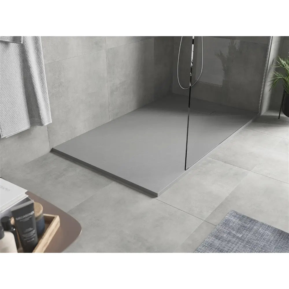 Mexen Hugo Rektangulært Smc-dusjkar 150x80 Cm Grå