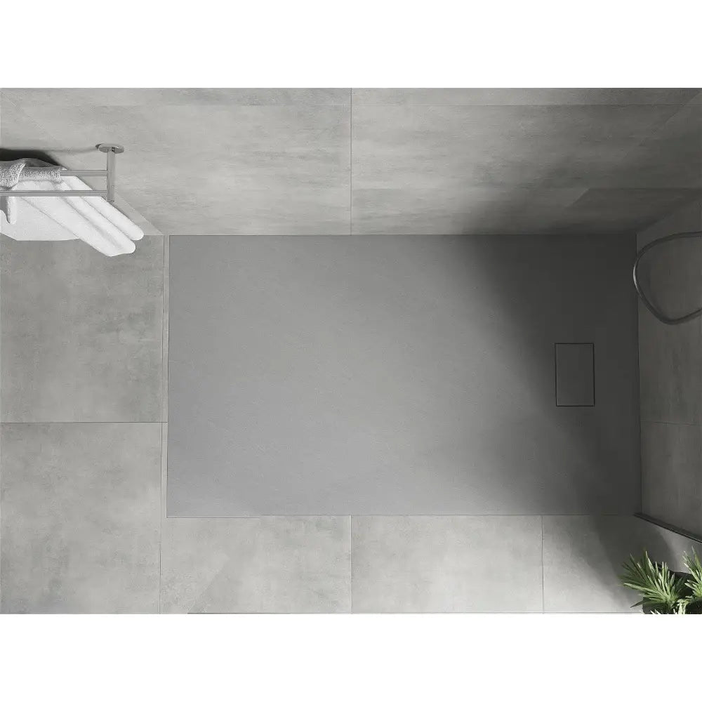 Mexen Hugo Rektangulært Smc-dusjkar 150x80 Cm Grå
