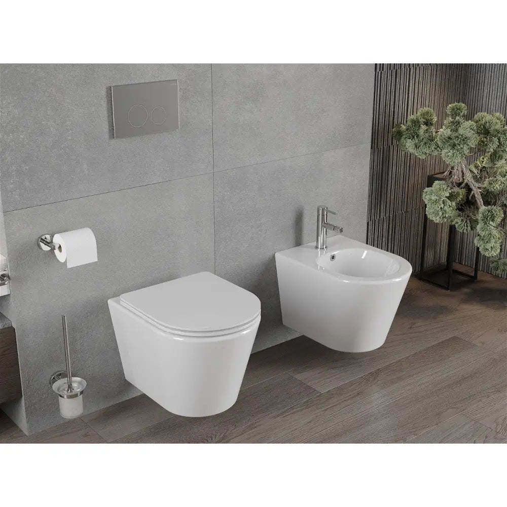 Mexen Innbyggingssett For Bidet Fenix b Med Bidet Rico Hvit - 2