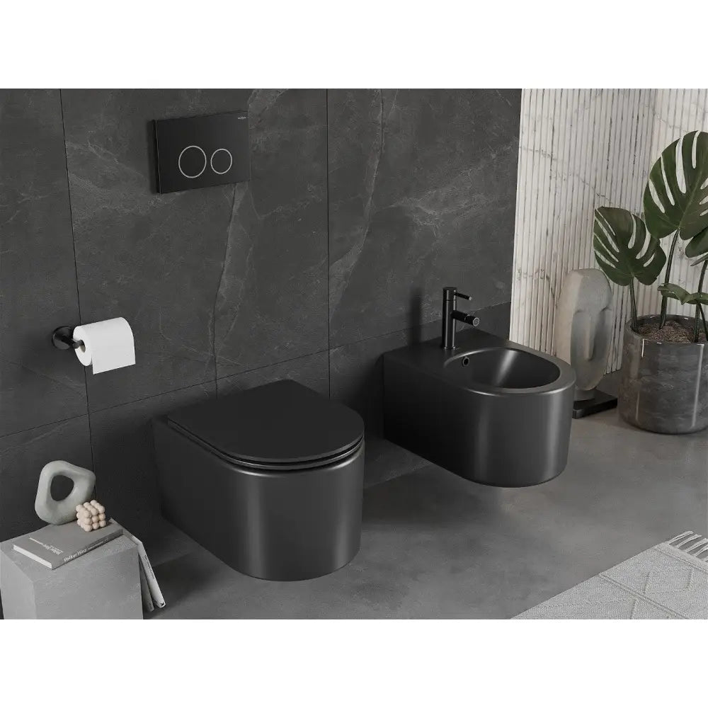 Mexen Innbyggingssett For Bidet Fenix B-ramme Med Sofia Bidet Matt Svart - 2