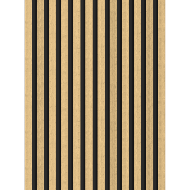 Veggplater kjøkken 275 x 30 cm bambus naturlig Akustisk Mexen Lam – S100-275307-3015-011