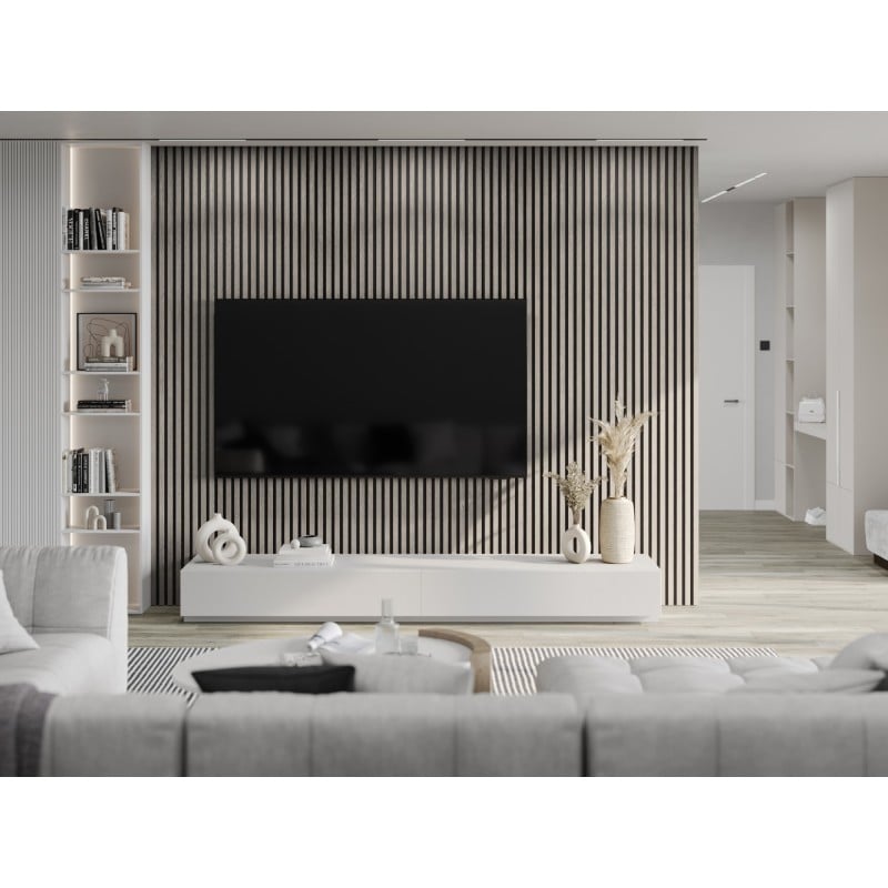 Veggplater kjøkken 275 x 30 cm grå eik Akustisk Mexen Lam – S100-275307-3015-005