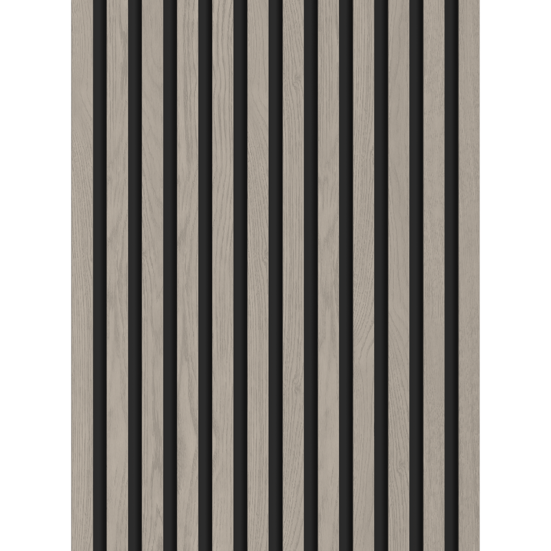 Veggplater kjøkken 275 x 30 cm grå eik Akustisk Mexen Lam – S100-275307-3015-005