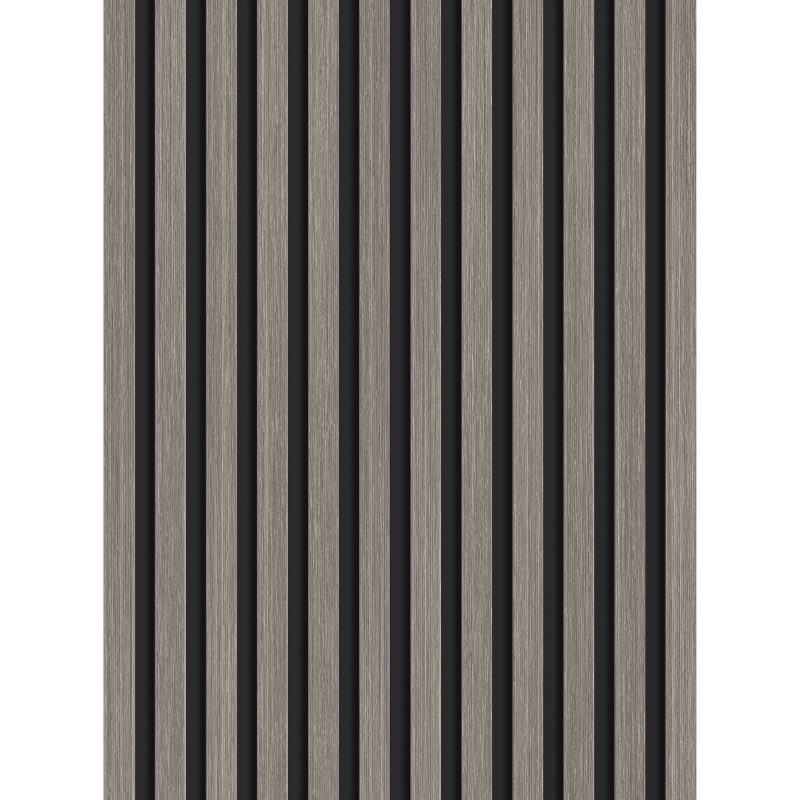 Veggplater kjøkken 275 x 30 cm sølvgrå eik Akustisk Mexen Lam – S100-275307-3015-007