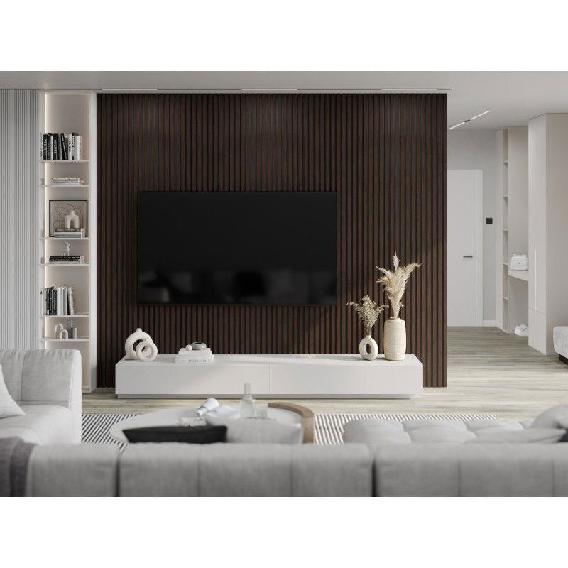 Veggplater kjøkken 275 x 30 cm heban brun Akustisk Mexen Lam – S100-275307-3015-022