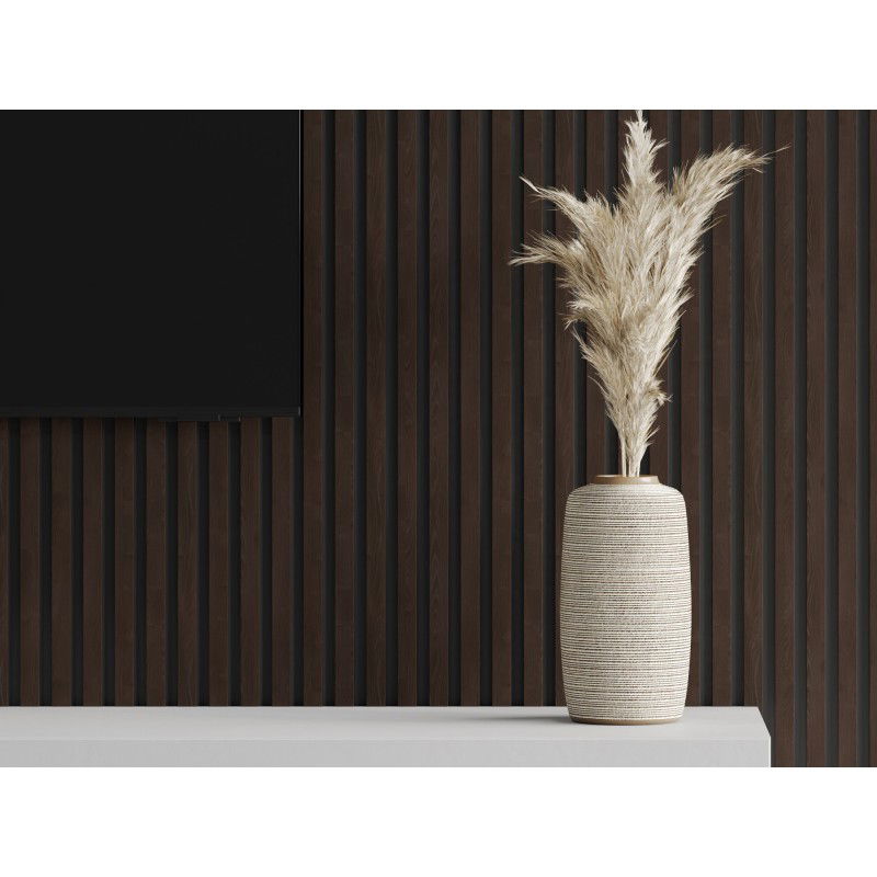 Veggplater kjøkken 275 x 30 cm heban brun Akustisk Mexen Lam – S100-275307-3015-022