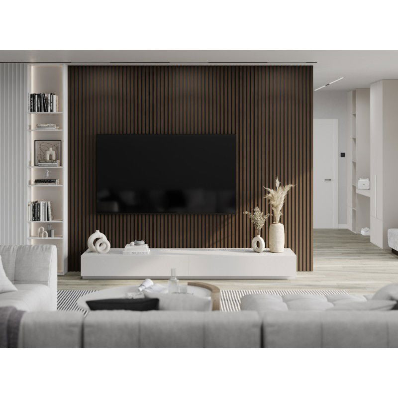 Veggplater kjøkken 275 x 30 cm valnøtt Akustisk Mexen Lam – S100-275307-3015-021