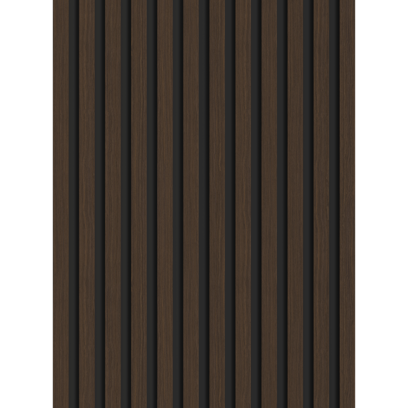 Veggplater kjøkken 275 x 30 cm valnøtt Akustisk Mexen Lam – S100-275307-3015-021