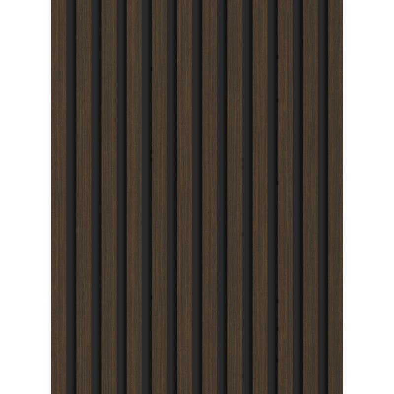 Veggplater kjøkken 275 x 30 cm brun valnøtt Akustisk Mexen Lam – S100-275307-3015-024