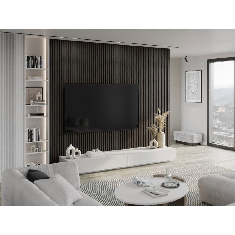 Veggplater kjøkken 275 x 30 cm valnøtt akustisk Mexen Lam – S100-275307-3015-009