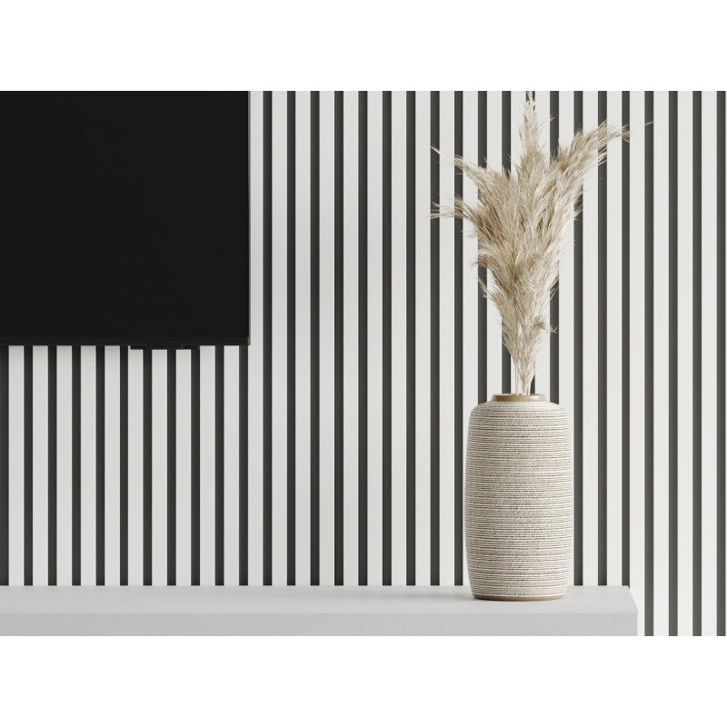 Veggplater kjøkken 275x31,5 cm hvit høyglans Akustisk Mexen Lam – S100-275317-2812-054